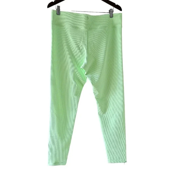 All Access Bandier Sport Plus Size Athletic Leggings Pants Lime Green Size  2XL. - Picture 8 of 9